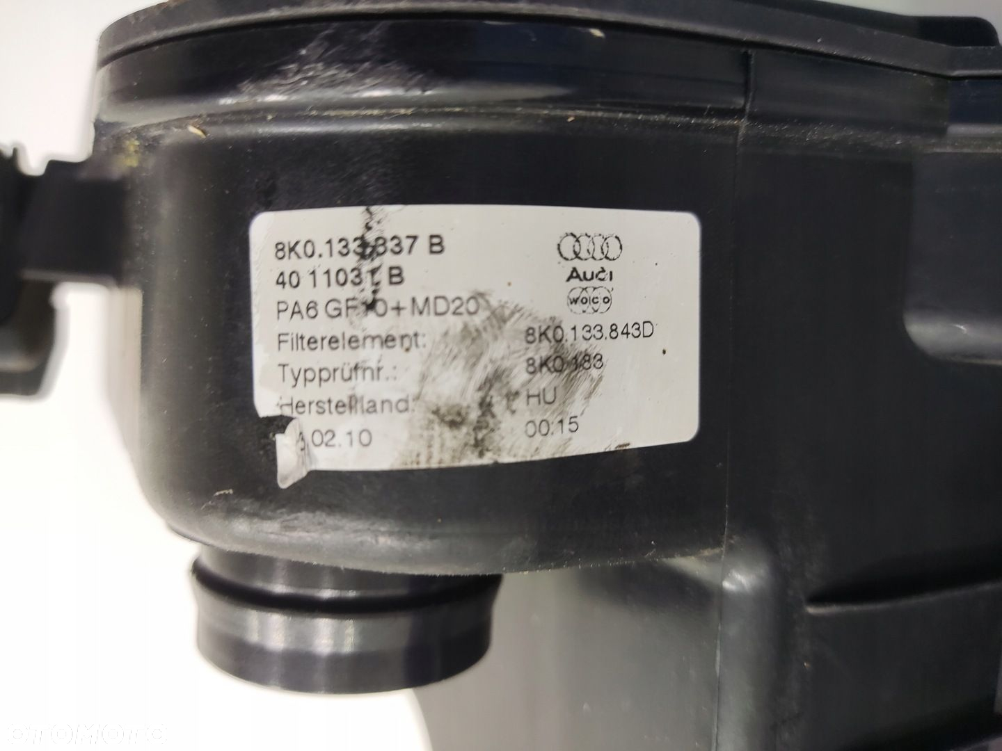 OBUDOWA FILTRA POWIETRZA AUDI A5 I 8T 3.0 TDI 2007-2011 8K0133837B - 6