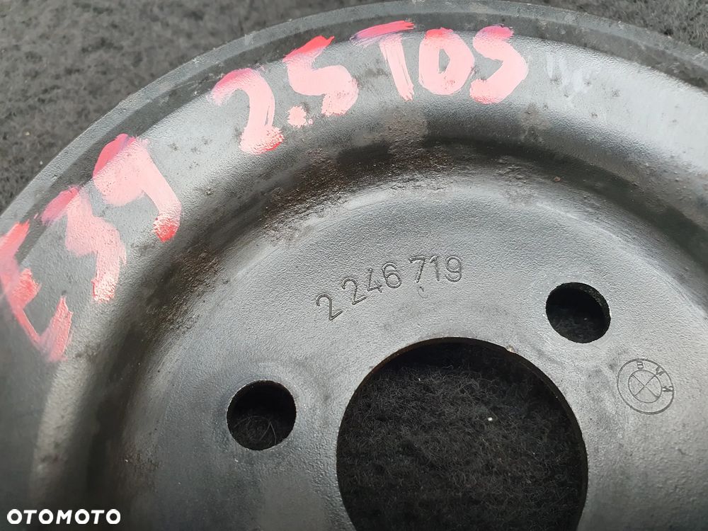 KOŁO POMPY WSPOMAGANIA BMW E39 525 E38 725 TDS M51 2246719 - 3