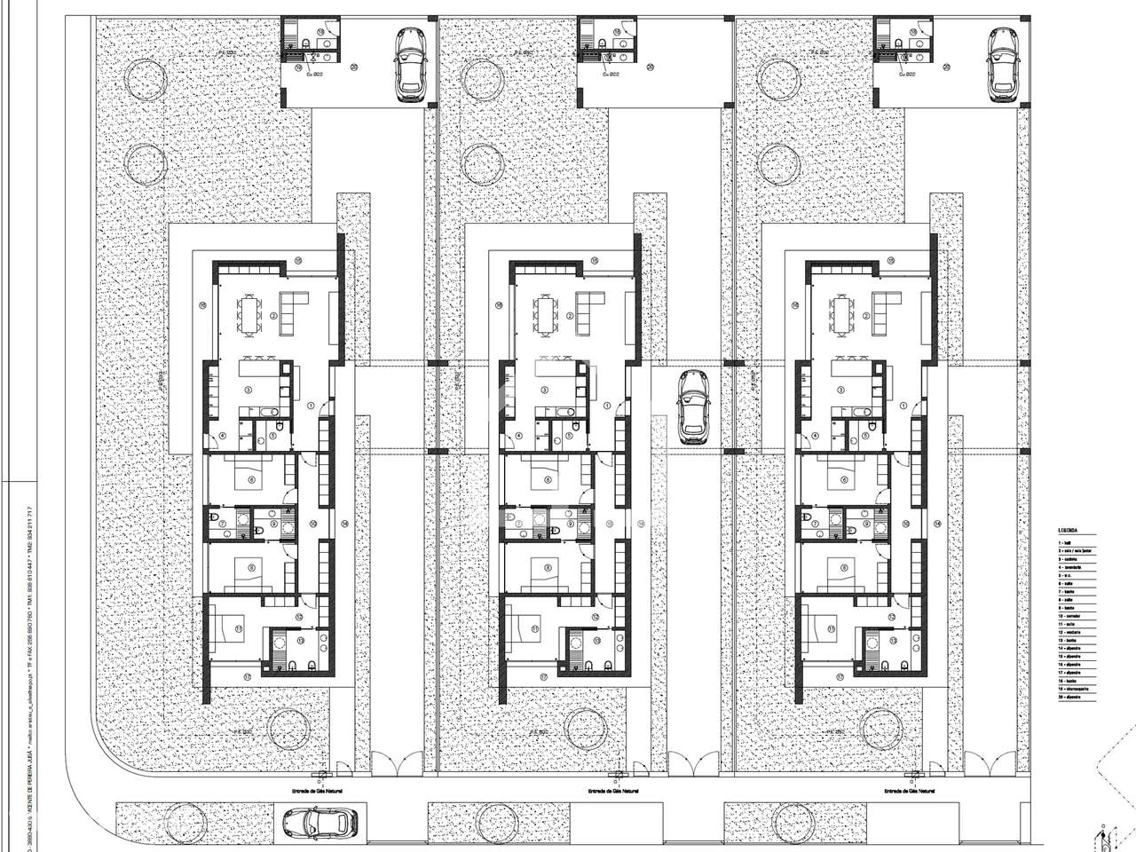Terreno com projeto aprovado para 3 moradias térreas - Grande imagem: 3/25