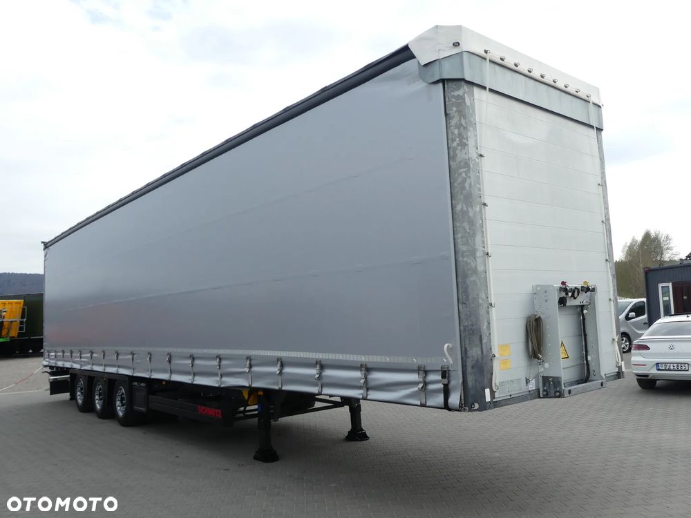 Schmitz Cargobull FIRANKA / MEGA / IDEALNY STAN / OŚ PODNOSZONA / - 12