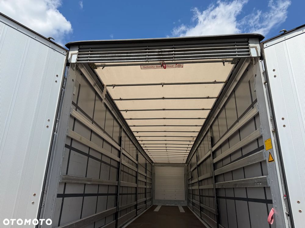 Schmitz Cargobull VARIOS / MEGA i STANDARD / NOWE OPONY DUNLOP / KOSZ PALETOWY / OŚ PODNOSZONA / OSIE SAF / PODNOSZONY DACH / SKRZYNKI Z GAŚNICAMI / PIĘKNY STAN !! - 35