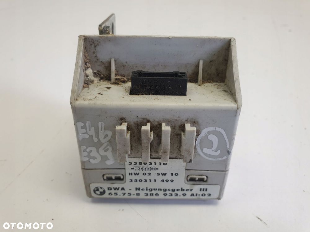 BMW E39 CZUJNIK PRZECHYŁU alarmu 8386932 - 1
