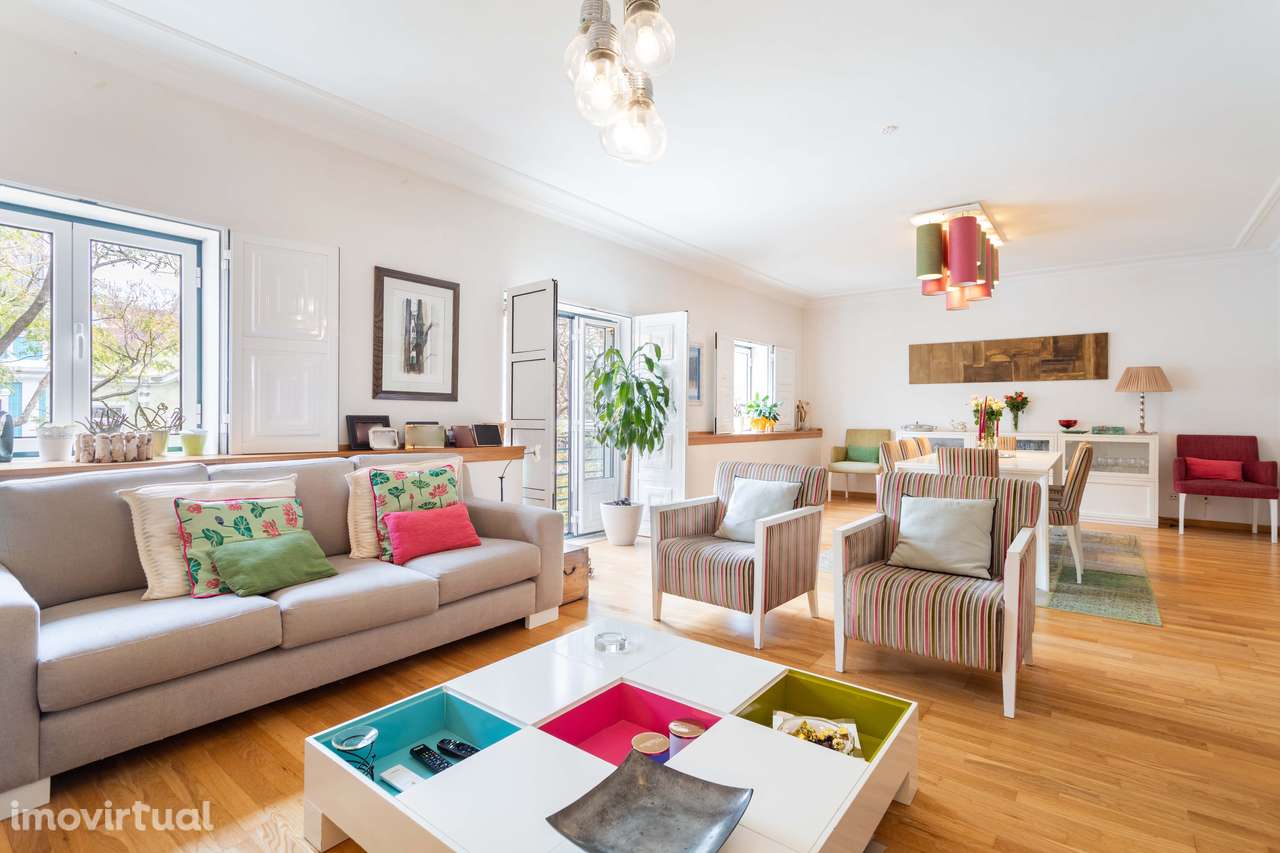 Luxuoso Apartamento T6 Duplex – Avenida Conde de Valbom | Lisboa - Grande imagem: 3/48