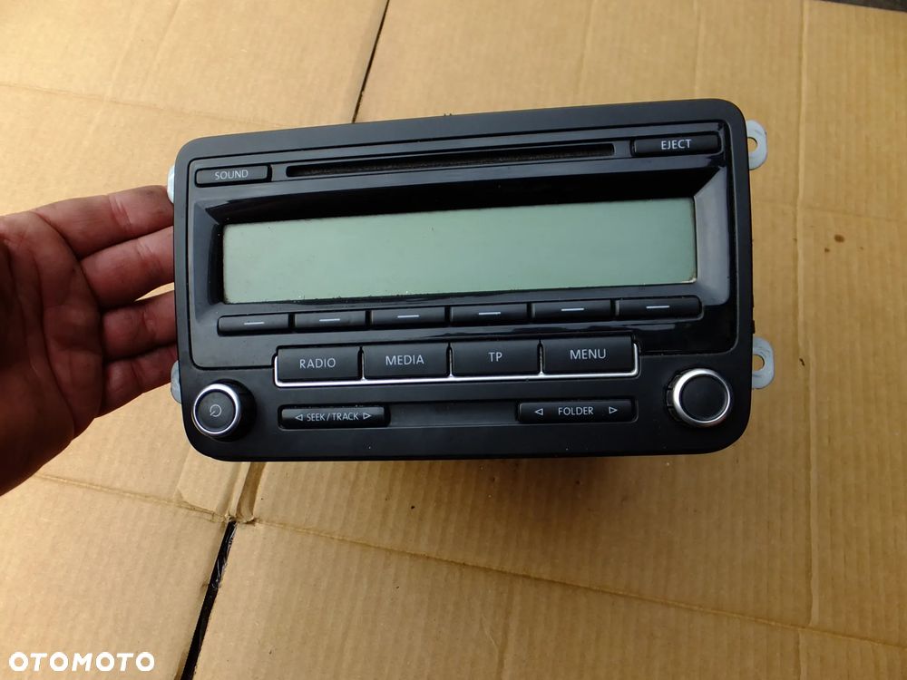 radio cd vw touran I lift 2008r 1K0035186AA - 1