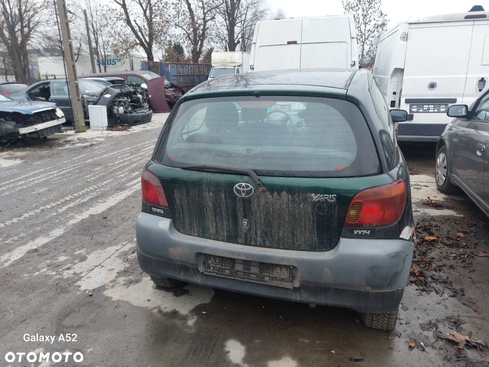 Maska TOYOTA YARIS I 1,0B. 02R. zderzak,lampy,drzwi,klapa...... - 3