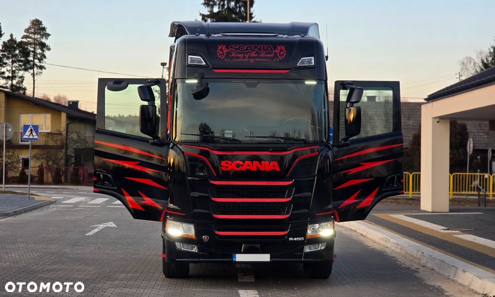 Scania R450 ❗️STANDARD / HYDRAULIKA / ALUFELGI / NAVI / LED / VIRTUAL COCKPIT / DUŻE ZBIORNIKI / ZABUDOWY MIĘDZYOSIOWE / RETARDER / LODÓWKA / ACC / NOWE SPRZĘGŁO I HAMULCE / BEZ EGR / SALON POLSKA ❗️ - 3