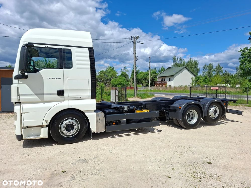 MAN TGX 26.480 EURO5  BDF RAMA - 2
