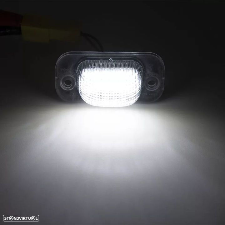 Luz Matrícula LED Volkswagen Golf 2 Jetta - 2 peças - 3