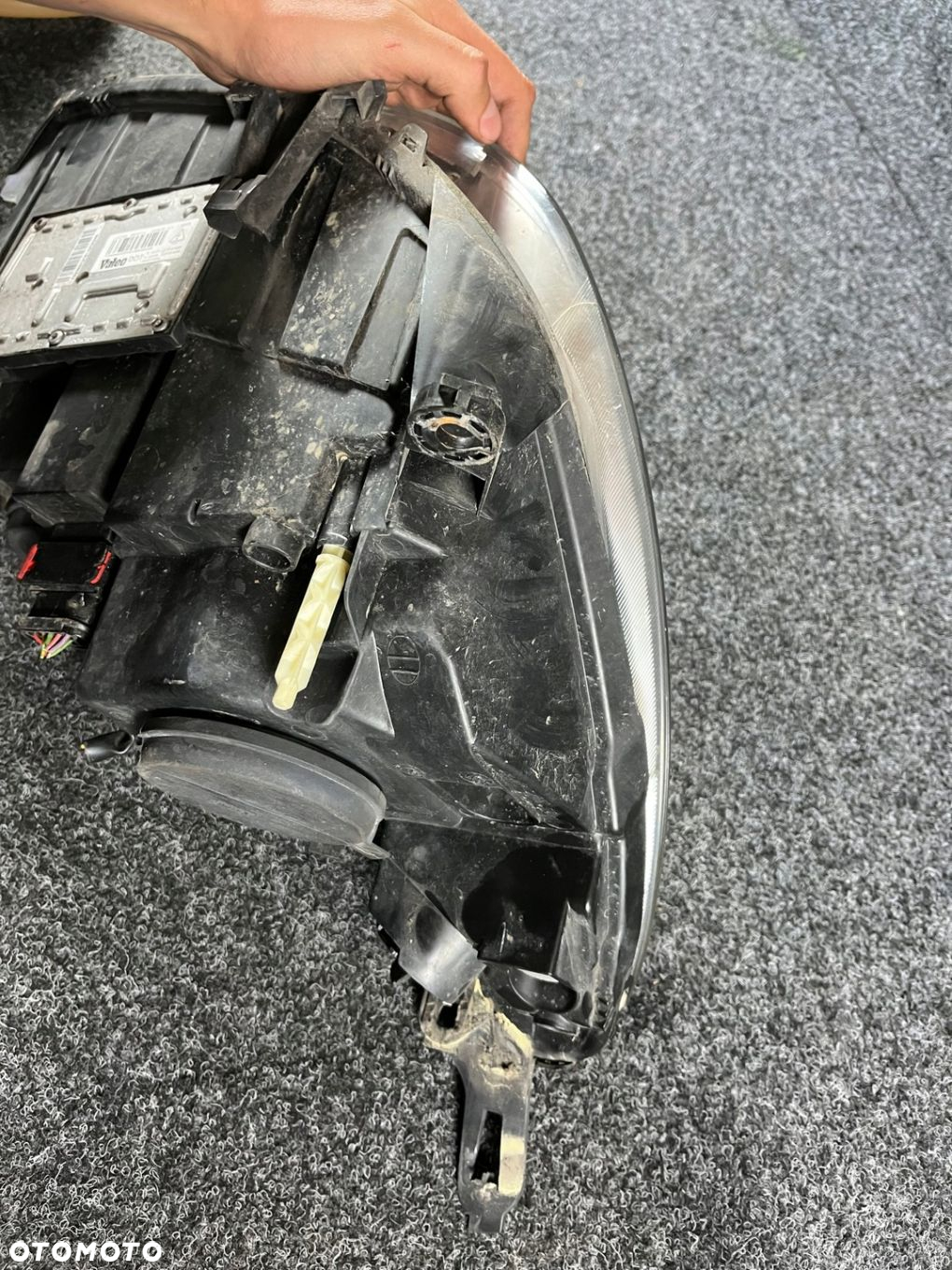 citroen c5 I lift II lampa lewa przód przednia xenon 9661316680 - 11
