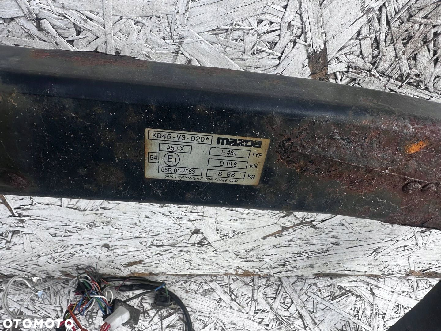 CX-5 I LIFT HAK HOLOWNICZY WYPINANY KD45-V3-920B INSTALACJA ORYGINALNY - 5