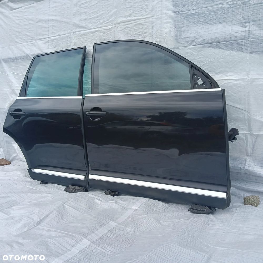 VOLKSWAGEN TOUAREG I DRZWI PRAWE PRAWY LC9Z PRZÓD PRZEDNIE EUROPA PRZEDLIFT - 3