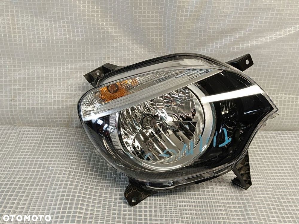 lampa przod reflektor prawy renault twingo 3 III 14- zwykly orginal europa - 1