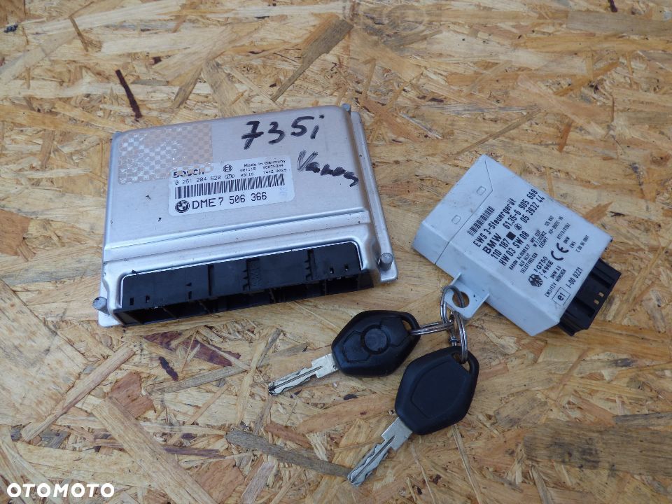 BMW E39 E53 E38 V8 3.5 2xVANOS  Komputer Silnika EWS 7506366 - 1