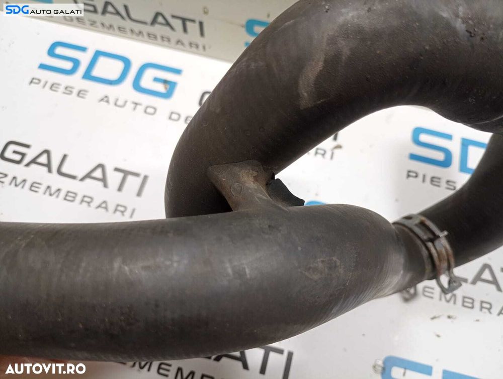 Furtun Conducta Radiator Apa Lichid Racire Motor Antigel Audi A2 1.6 FSI BAD 2000 - 2005 Cod 1J0121049G [M6639] - 3