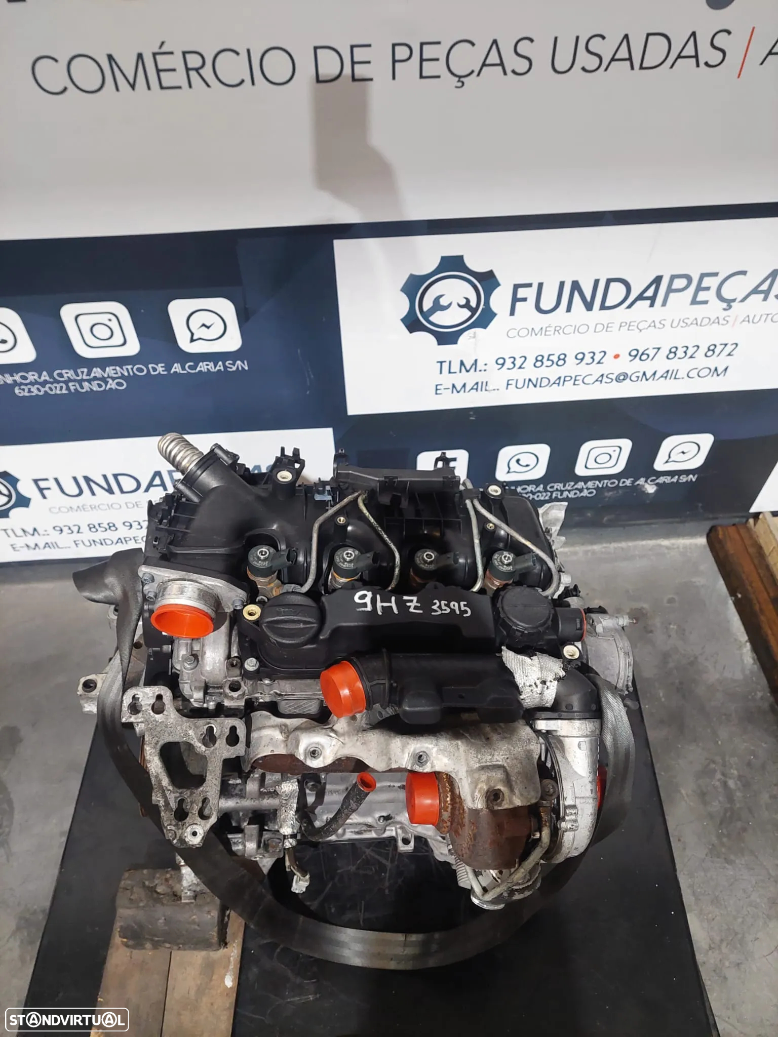 Motor Peugeot 308 SW 1.6 Hdi 110Cv Ref: 9HZ - 4
