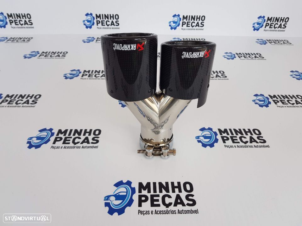 Ponteiras Dupla Look AKRAPOVIC - 4