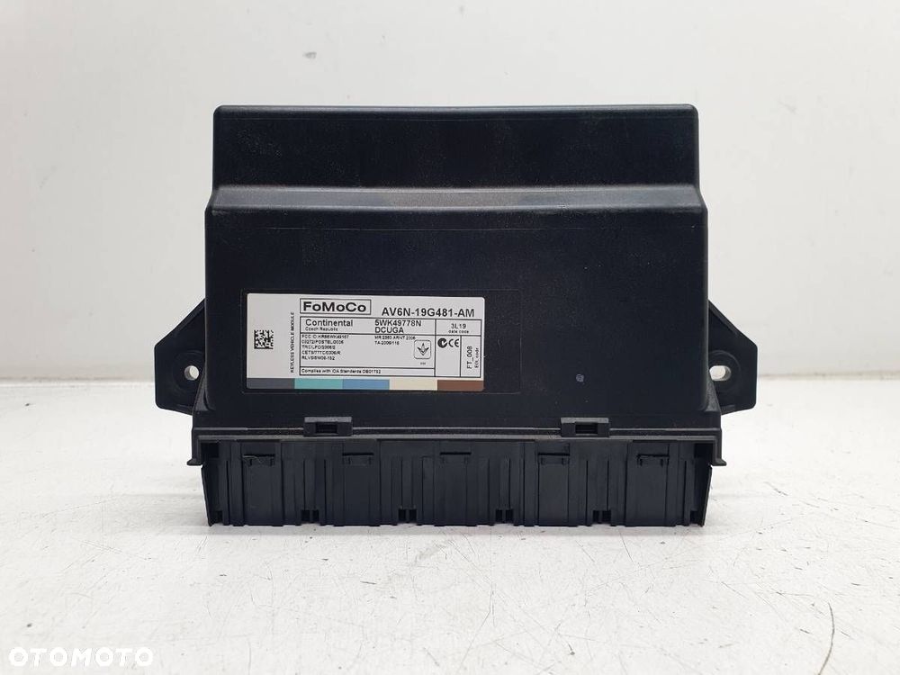MODUŁ STEROWNIK KOMFORTU FORD GRAND C-MAX MK2 AV6N-19G481-AM - 1