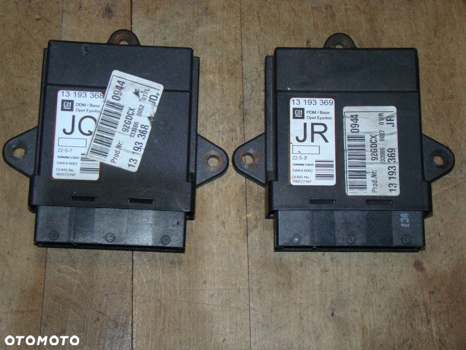 MODUŁ DRZWI STEROWNIK 4 x ELEKTRYCZNYCH SZYB LUSTEREK VECTRA C SIGNUM - PIN WYLOGOWANE CARPASS - 1