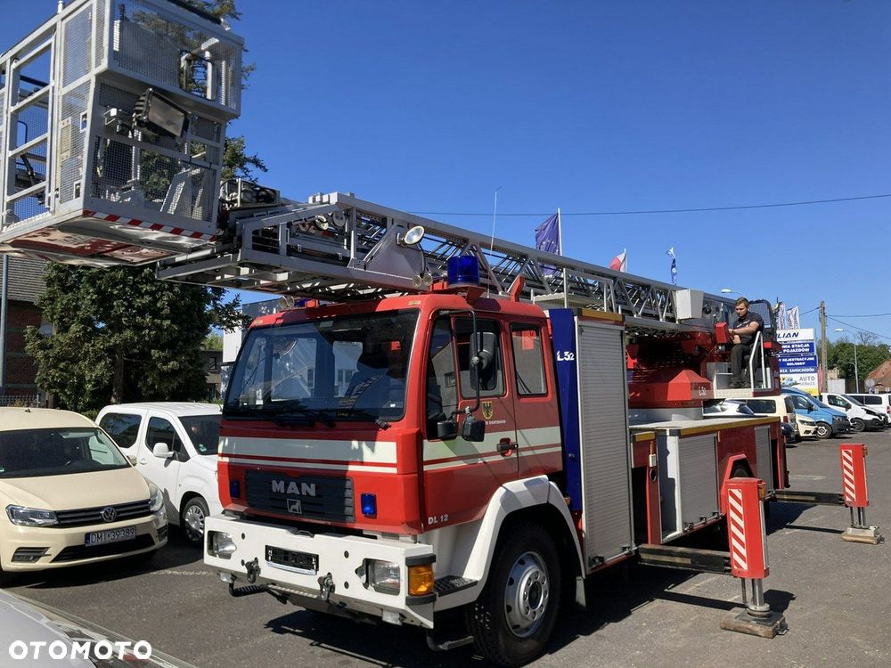MAN Man 15,280 Straż pożarna drabina Strażacka zwyżka podnośnik Metz M2005 - 2