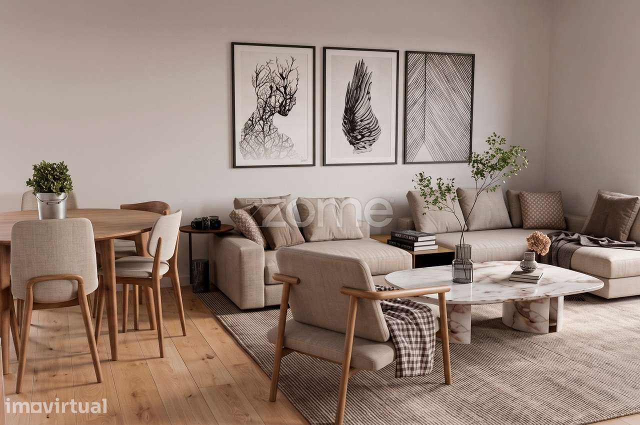 Apartamento T2 com Terraço e Estacionamento - Grande imagem: 5/17