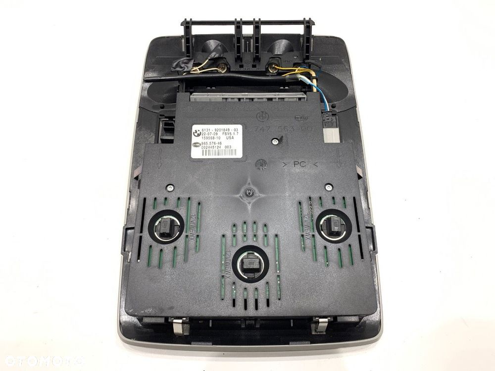 LAMPA SUFITOWA  BMW X5 (E70) 2006 - 2013 3.0 si 200 kW [272 KM] benzyna 2006 - 2008 9201849 - 3