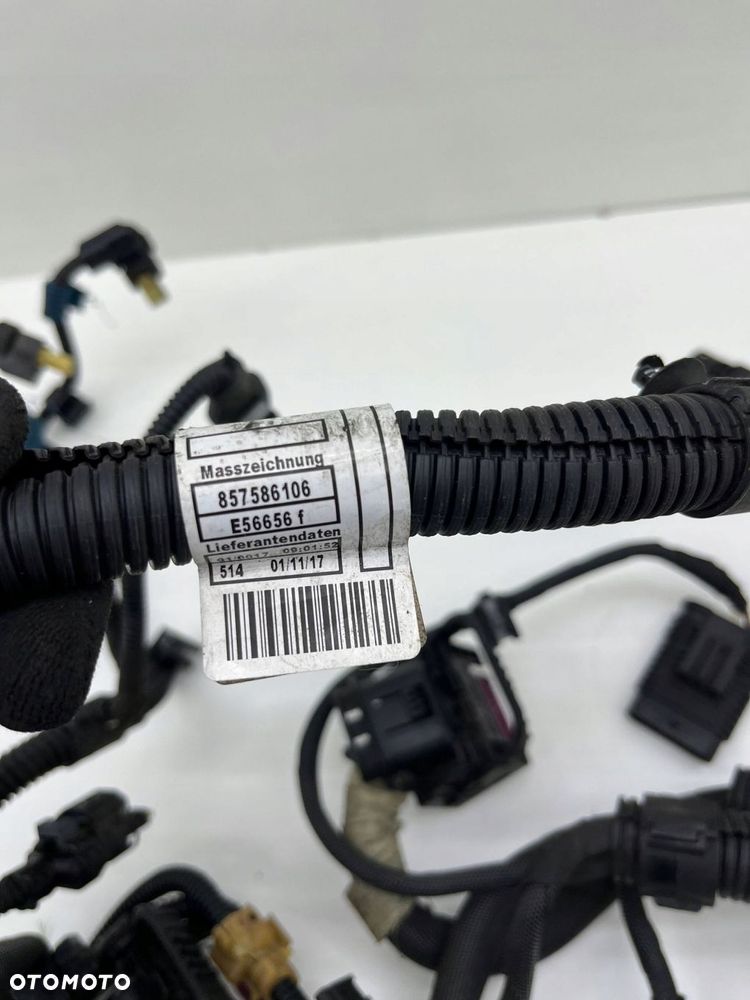 BMW 5 G30 G31 WIĄZKA INSTALACJA SILNIKA 7586106 8981301 - 7