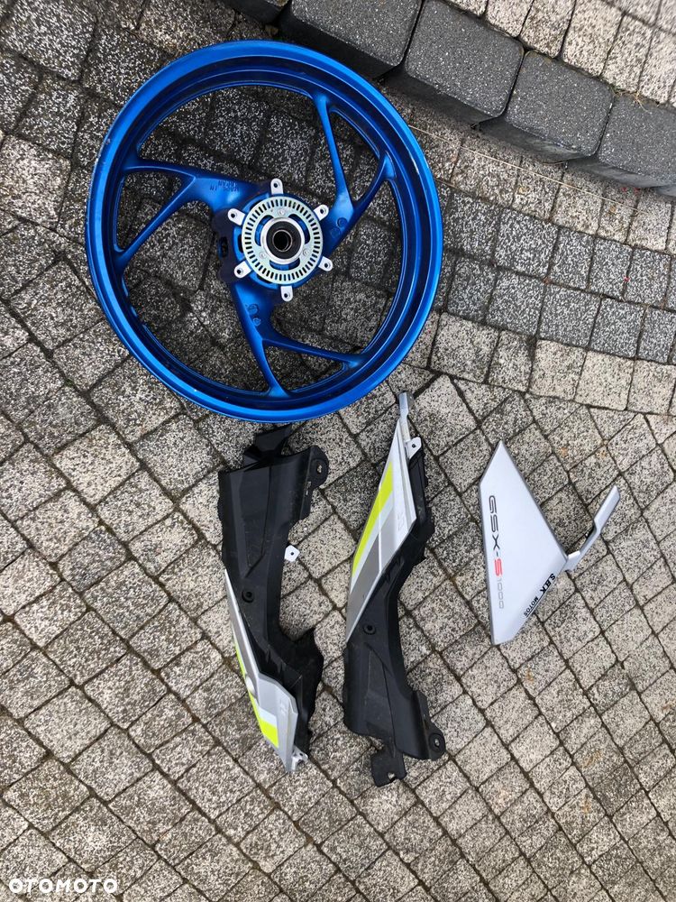 Suzuki GSX-S 1000 bok tył felga dekiel osłona - 3