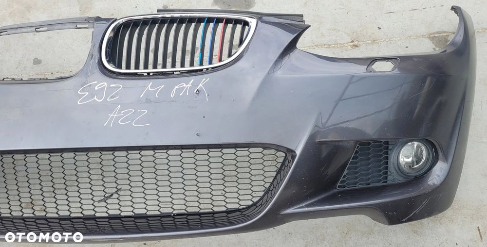 ZDERZAK PRZÓD PRZEDNI M PAKIET BMW E92 E93 A22 SPARKLING GRAPHITE - 4