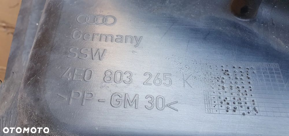 Wanna wnęka bagażnika Audi A8 D3 4E0803265K - 6