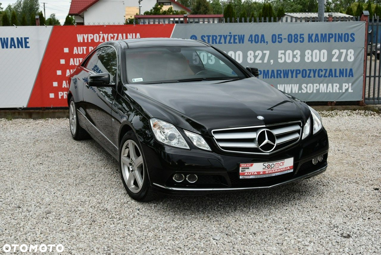 Mercedes-Benz Klasa E 250 CDI DPF Coupe BlueEFFICIENCY Elegance - 15