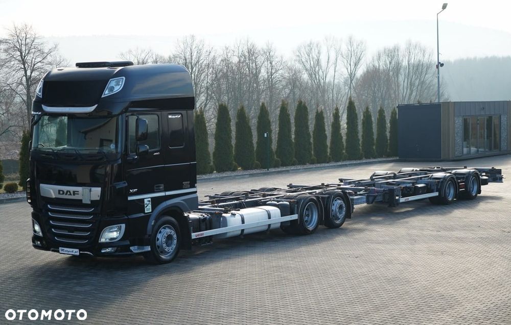 DAF XF 480 / BDF / 6X2 / ZESTAW TANDEM / SSC / KLIMATYZACJA POSTOJOWA / OŚ PODNOSZONA / WECON - 1