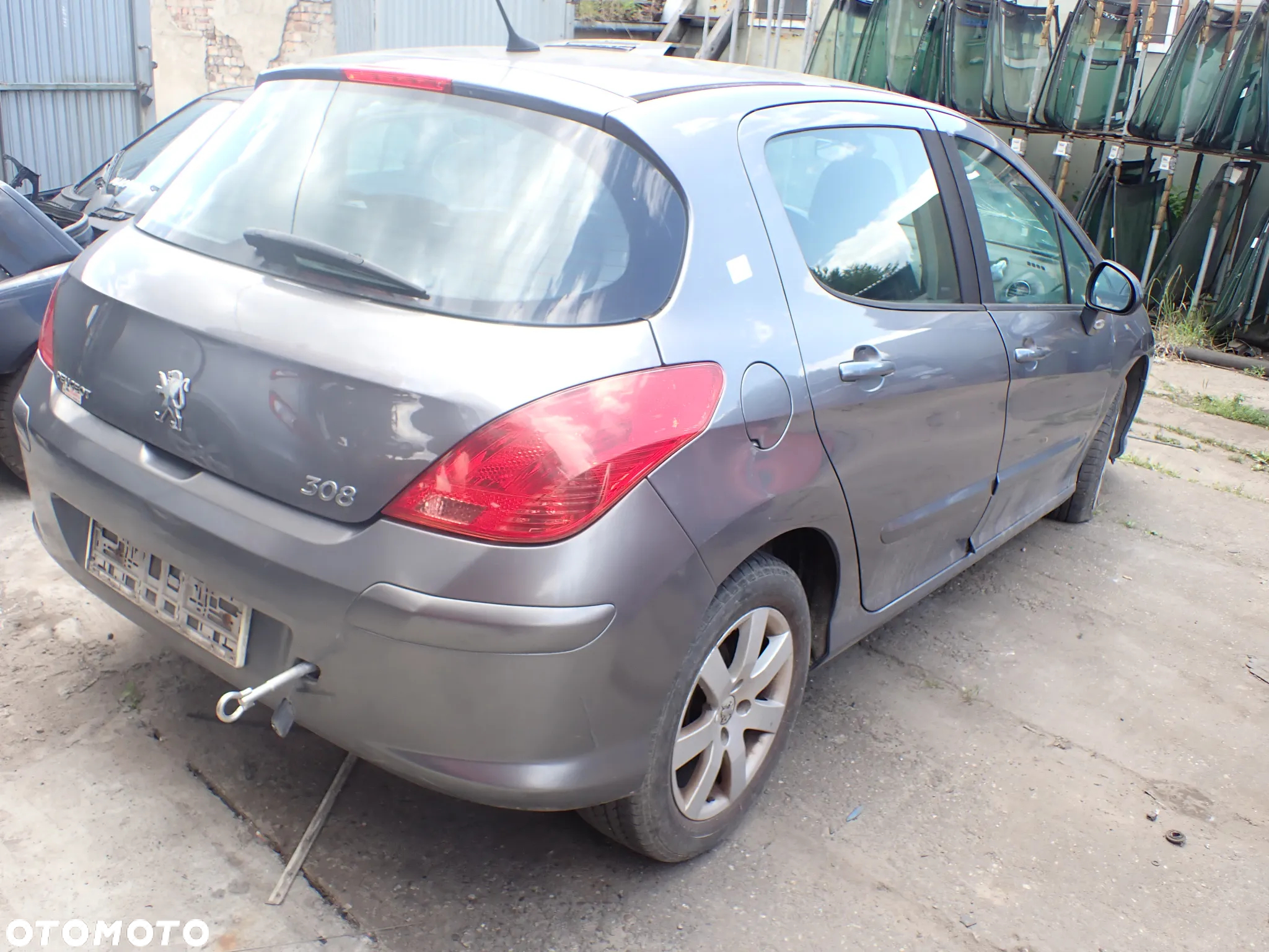 CZĘŚCI - Peugeot 308 1,6HDI 9HX 90KM HB 5D 2009r. lakier KTH INDEX - 8357 - 3