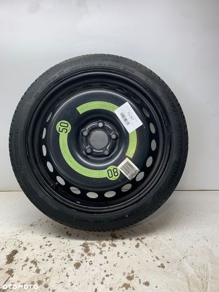 KOŁO DOJAZDOWE 19 125/70 5X112 66,6 - 400.00 PLN - AUDI - 1