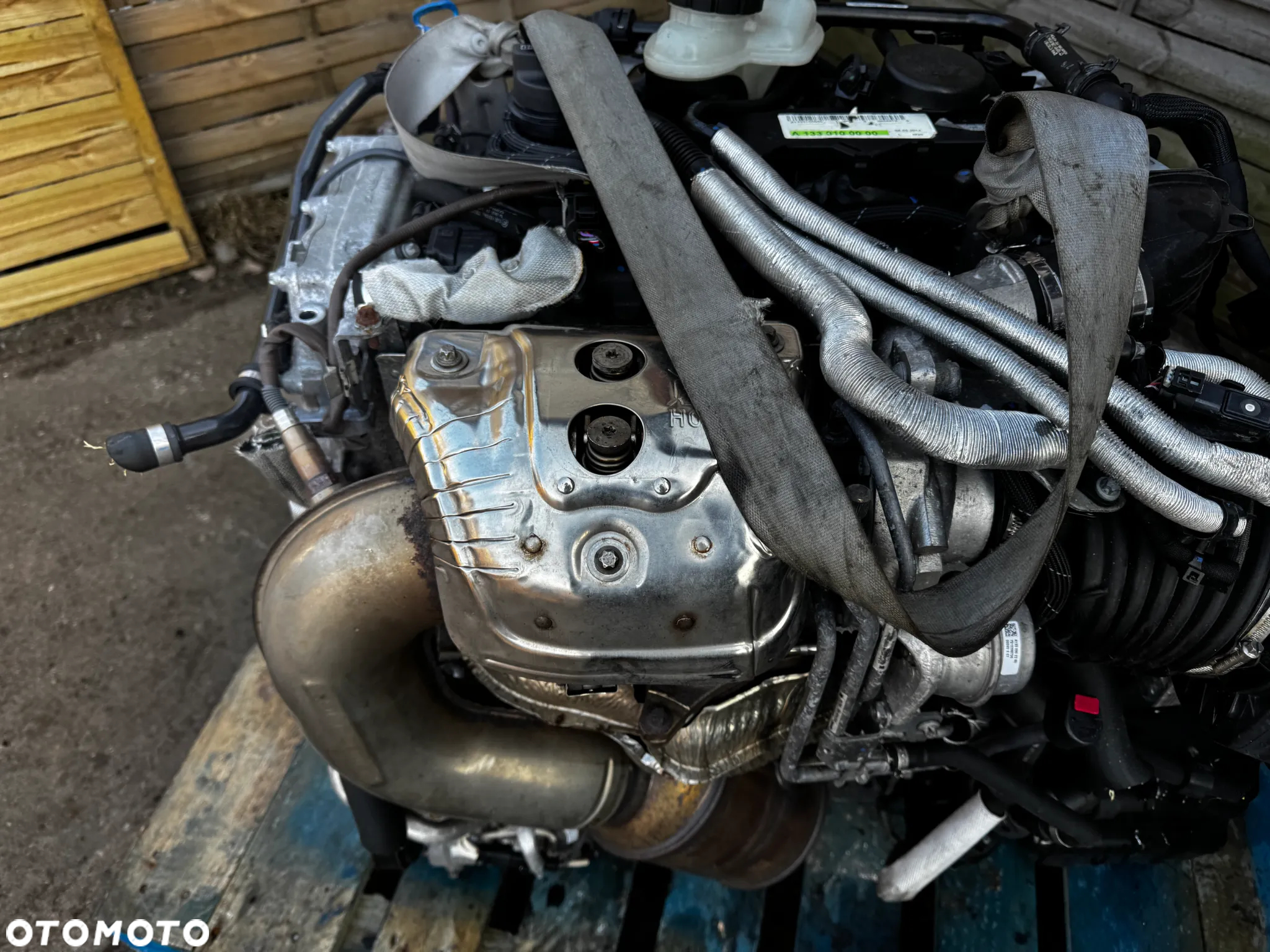 silnik 133980 2.0t mercedes w176 A45 AMG kompletny swap - 5