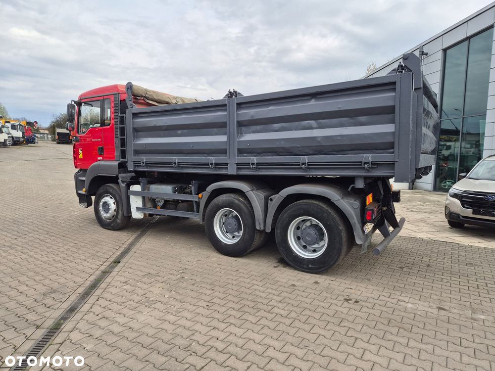 MAN TGA 26.310 6X4 / WYWROTKA / 3 STRONY / MOCNY KIPER / NOWE SPRZĘGŁO / BEZWYPADKOWY / SILNIK D20 / NAJLEPSZA JEDNOSTKA NAPĘDOWA / SERWISOWANY - 12