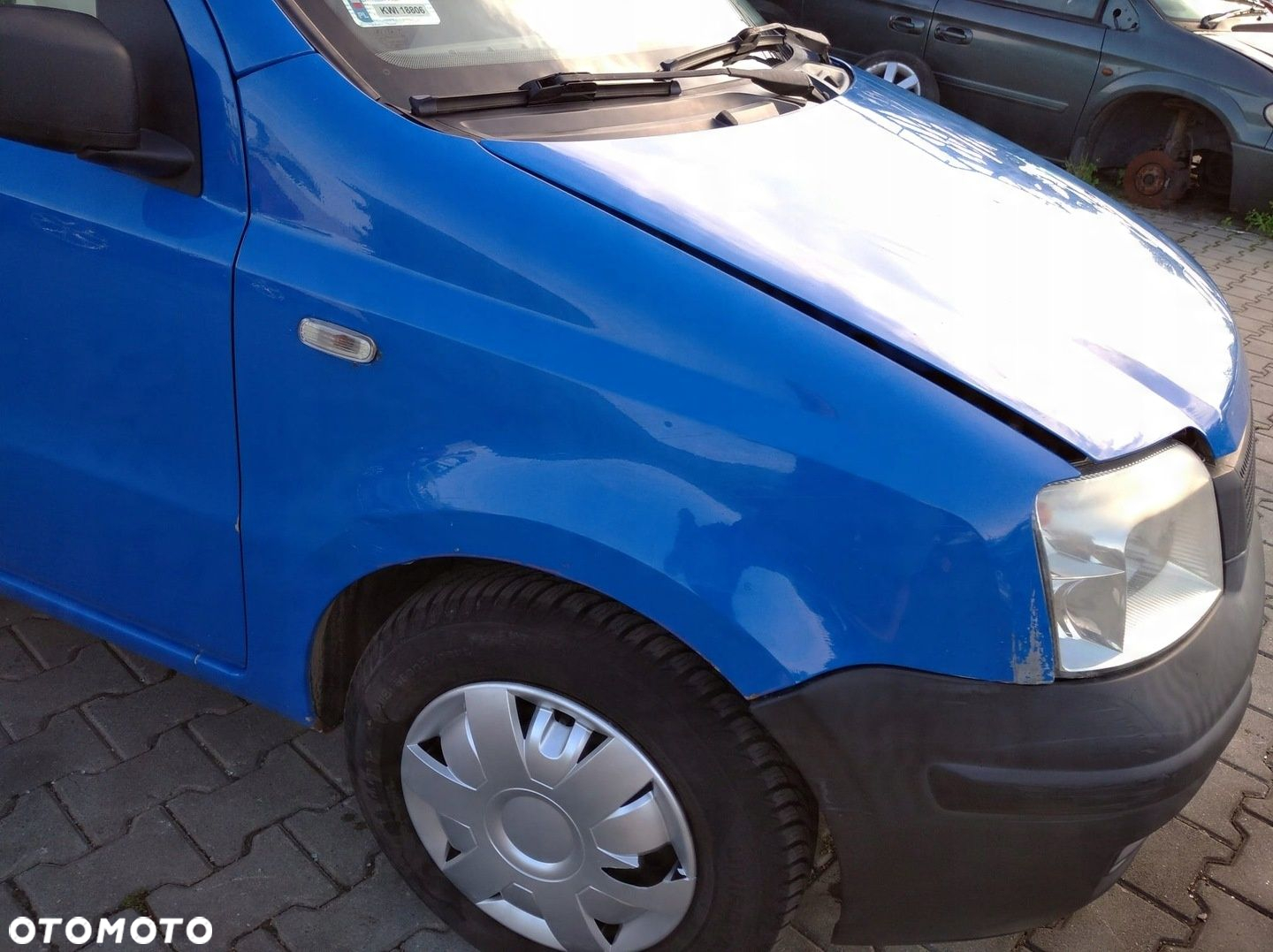 FIAT PANDA 2 II 169 ZDERZAK PRZÓD PRZEDNI CZARNY - 3