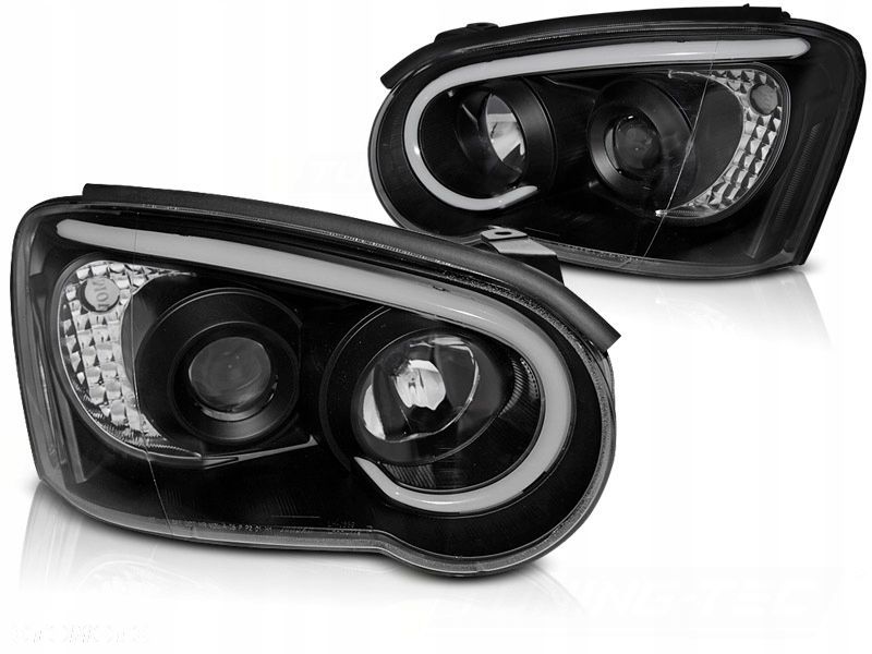 Reflektory Day line light LED Tube Neon Tuning Subaru Impreza gd gg Lift 03 - 3