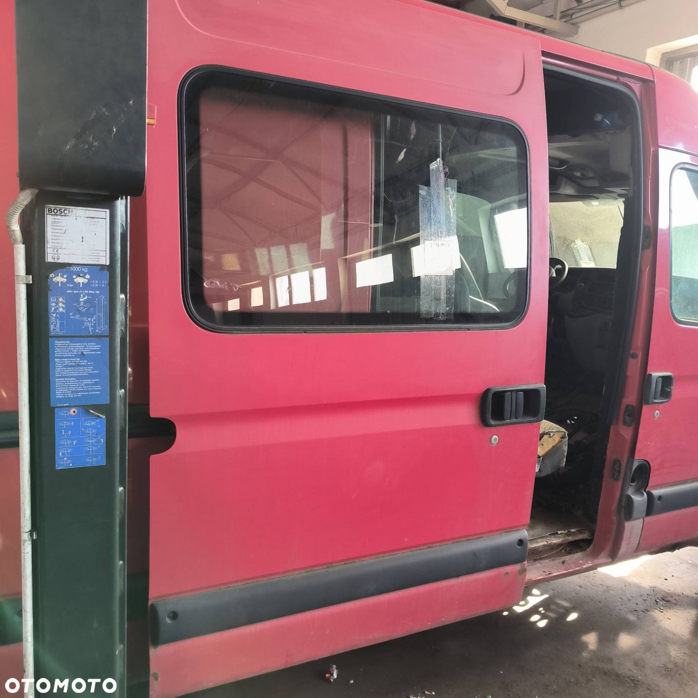 DRZWI PRZESUWNE PRAWE RENAULT MASTER II O719 - 5