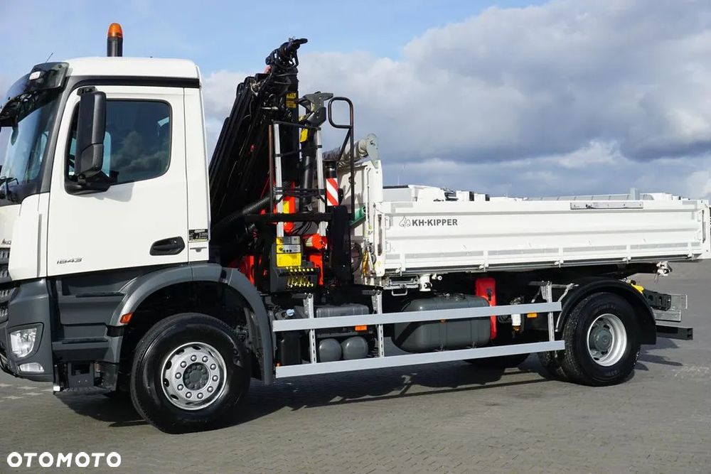 Mercedes-Benz / AROCS / 1843 / E 6 / WYWROTKA + HDS / ROTATOR / PALFINGER PK 13001 / WYSIĘG 17 M - 30