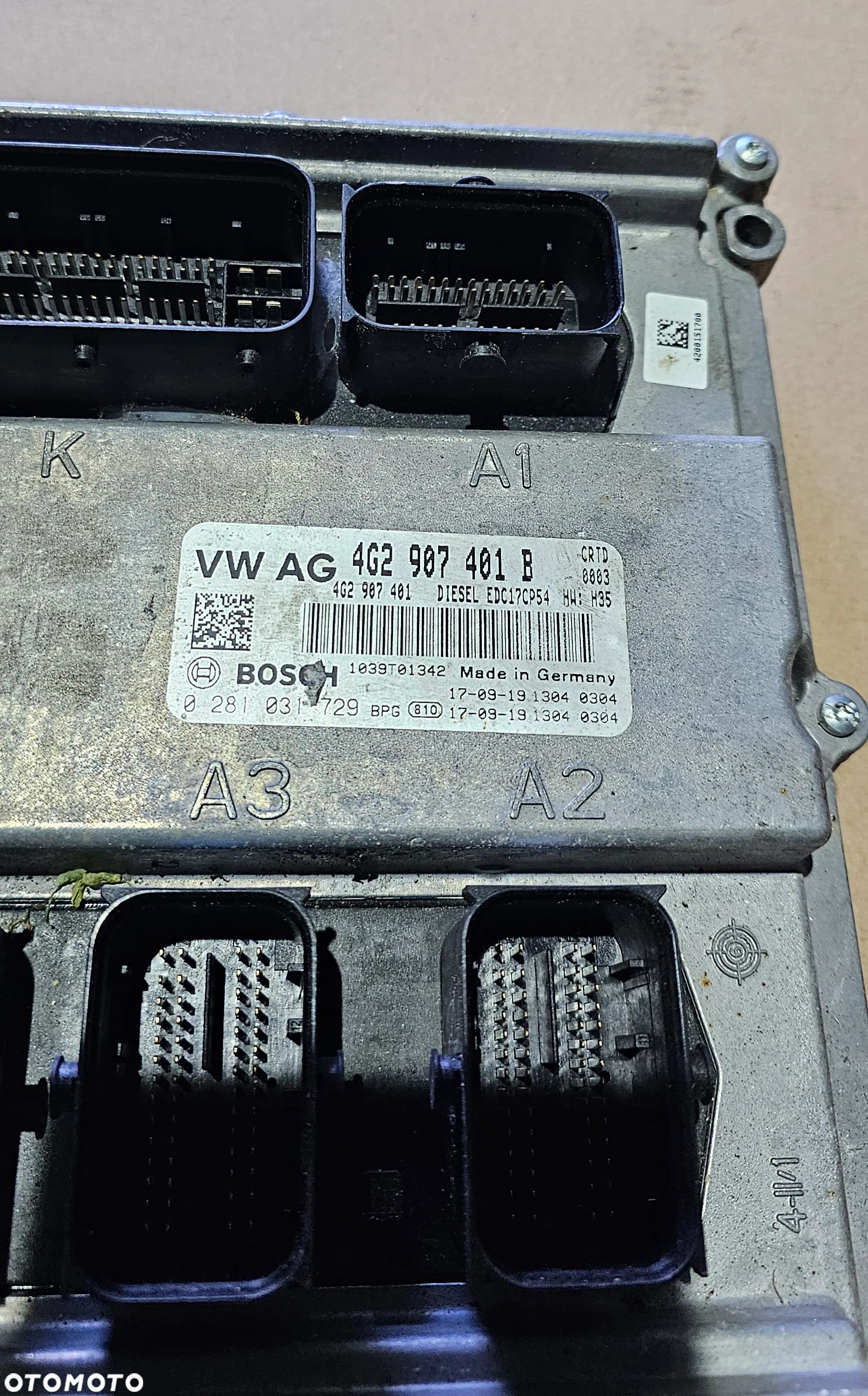 Komputer sterownik silnika Audi A6 C7 3.0 TDI 4G2907401B - 3