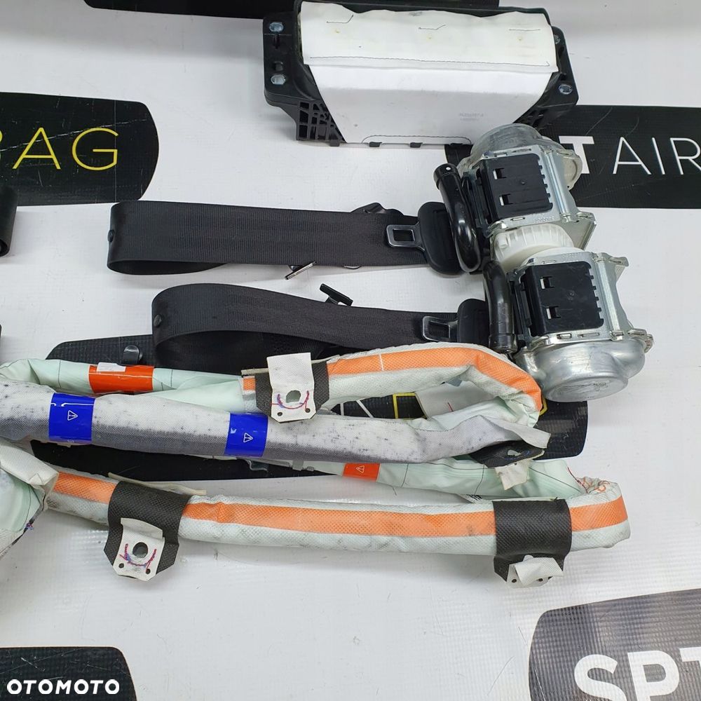 AUDI A4 B9 A4 8W DESKA ROZDZIELCZA KONSOLA KOKPIT PULPIT PODUSZKI AIRBAG AIR BAG PASY KIT SET - 7