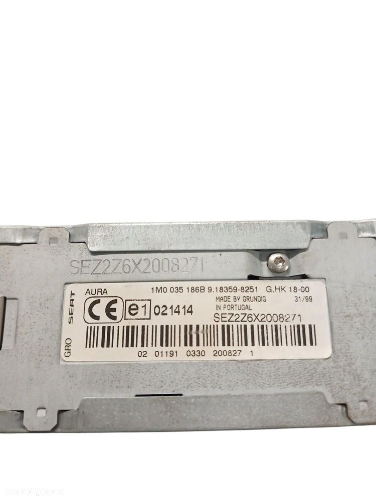 RADIO KASETA SEAT TOLEDO II 1M0035186B TOLEDO II - 5