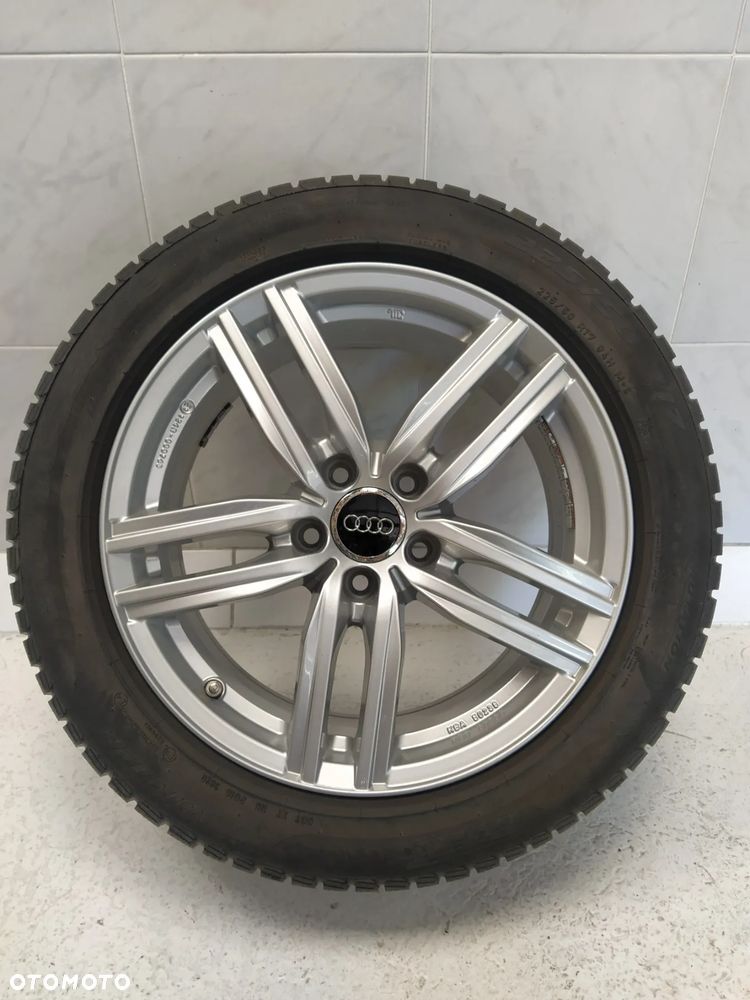 AUDI 7,5X17 4x FELGI ALUMINIOWE R17 5X112 ET38 KOŁA OPONY PIRELLI 225/50 - 3