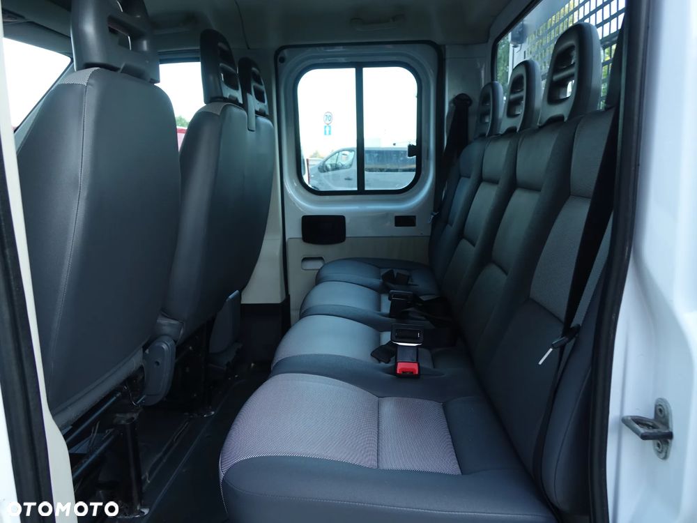 Fiat Ducato 2.3 130KM 7-osobowy DOKA brygadówka skrzynia ładunkowa - 13