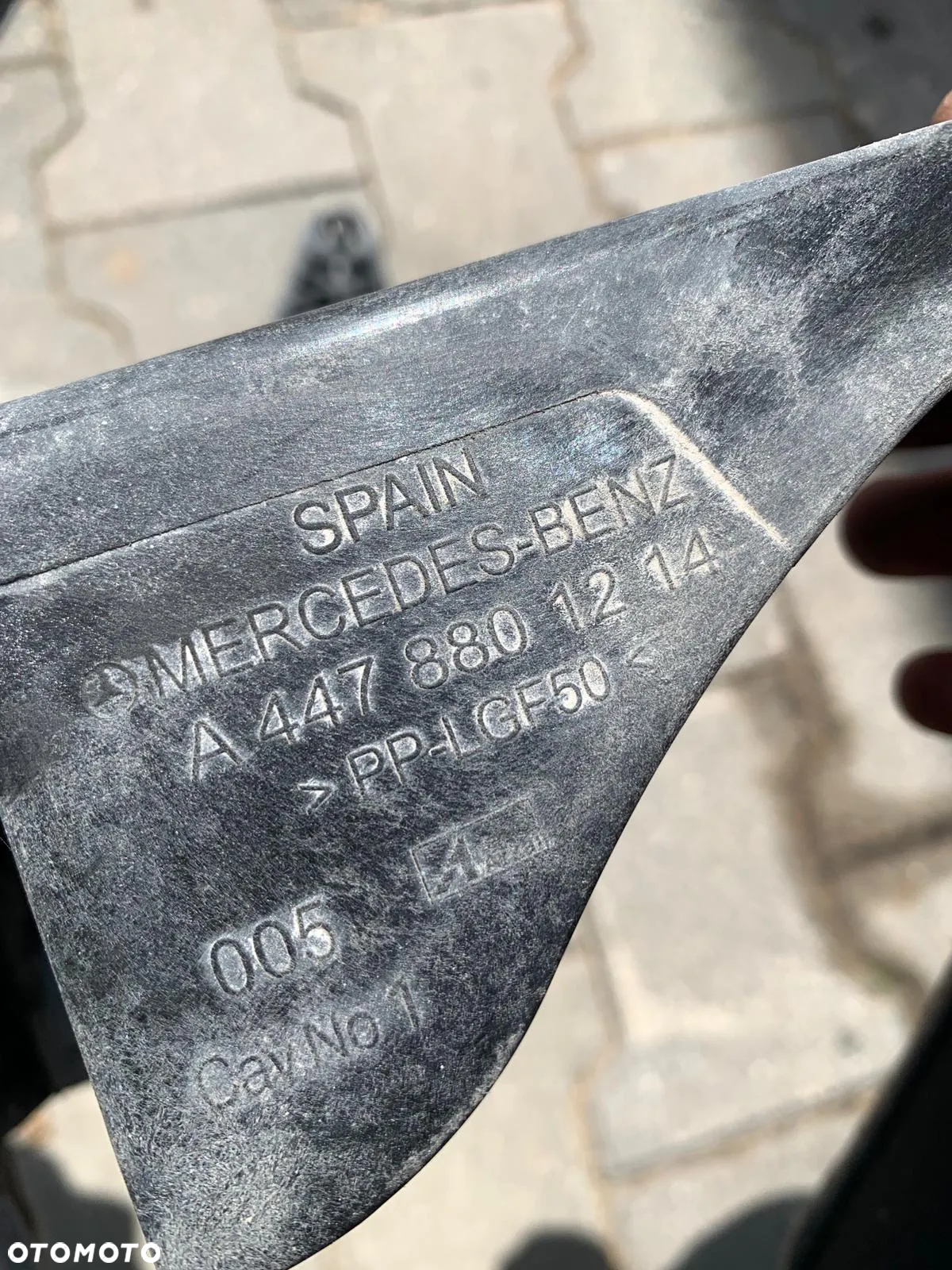 VITO VIANO wspornik zderzaka lewy prawy - 2