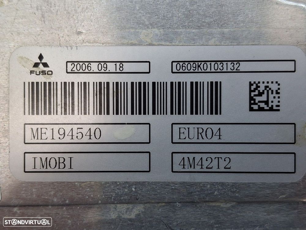 Centralina Do Motor Mitsubishi Canter Camião De Plataforma/Chassis (Fb - 4