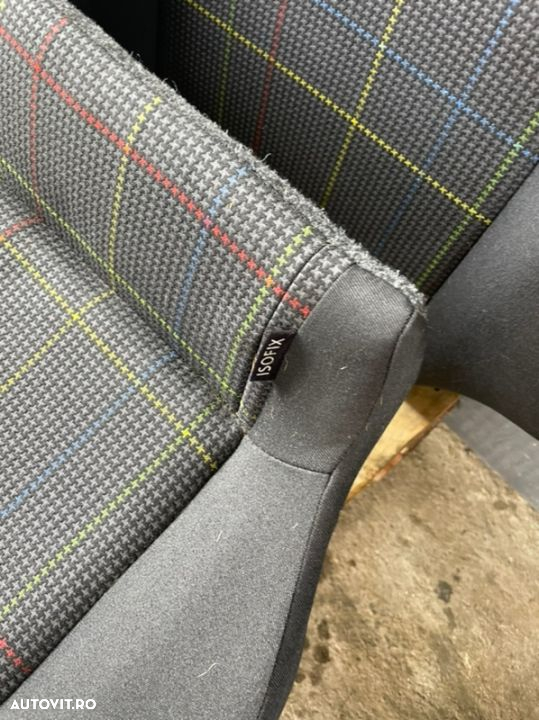 scaune fata încălzite model deosebit vw Up Skoda CityGo interior tapiterie stofă colorata model in 4 uși - 7