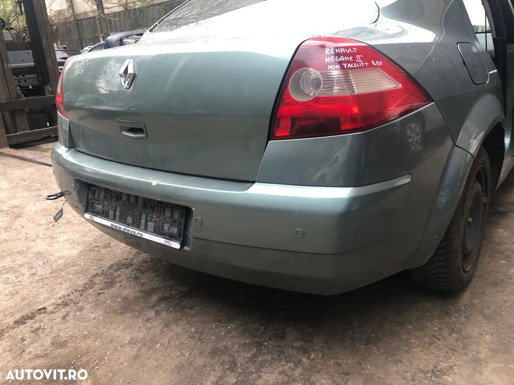 Portbagaj haion spate Renault Megane II verde 2005 sedan - 3