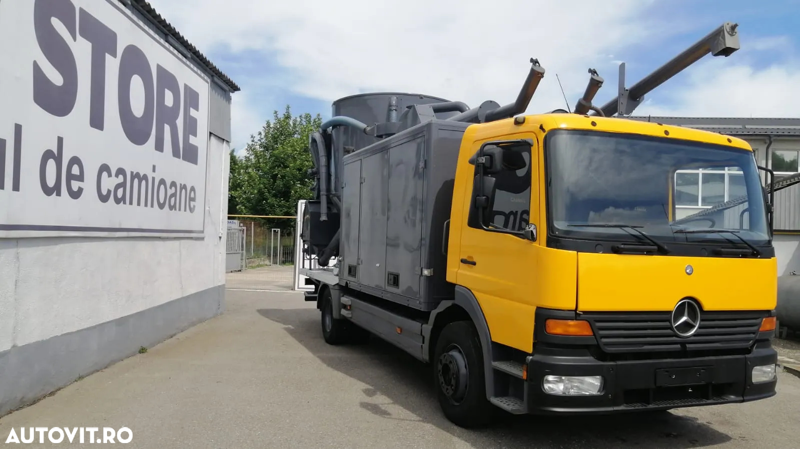 Mercedes-Benz Atego & Gmelin FNC Mobil / Animal Feed Mill and Mixer/Tierfutter Mahl und Mischanlage - 6