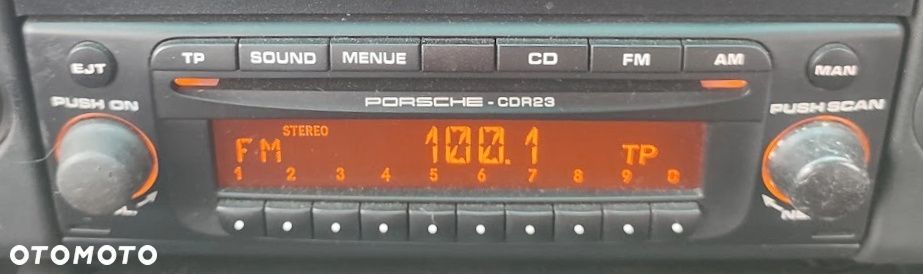 RADIO CD CDR-23 PORSCHE BOXSTER I 986 99664512802 - 1